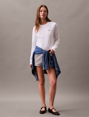 Archive Logo Long Sleeve T-Shirt, Brilliant White