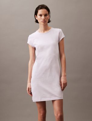 Archive Logo Baby T-Shirt Dress, Orchid Hush