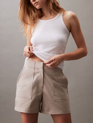 Cotton Sateen Shorts, Atmosphere