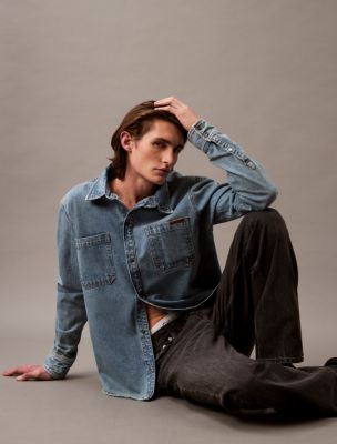 Мужские топы Calvin Klein Lean Overshirt — фото 5