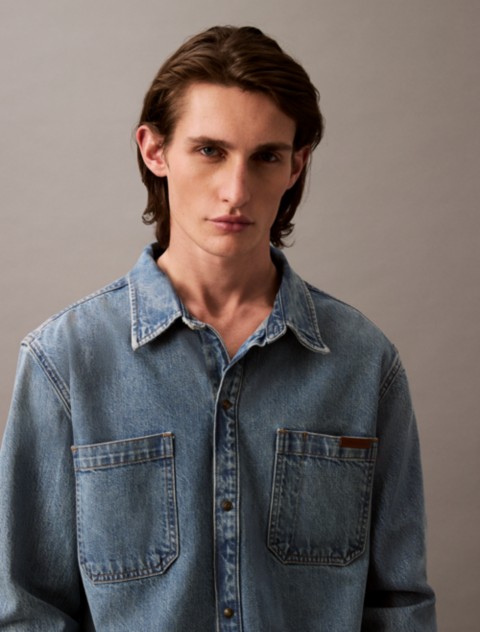 Мужские топы Calvin Klein Lean Overshirt