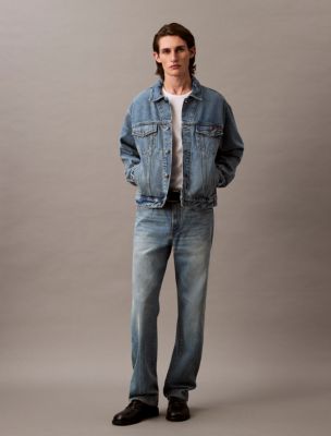 Мужская куртка Calvin Klein 90s Denim Trucker, цвет: No05 — фото 2