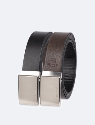 Buckle Set Belt Calvin Square | Plaque and Klein Reversible