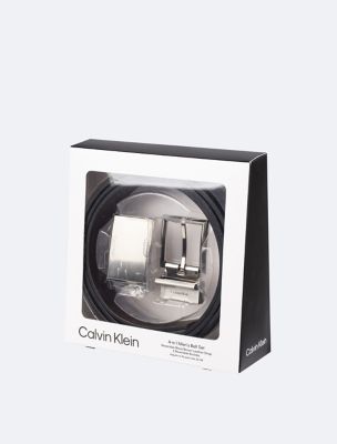 Reversible Square and Plaque Buckle Belt Set | Calvin Klein | Synthetikgürtel