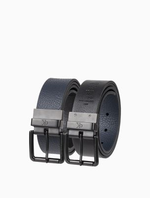 Pebbled Leather Reversible Jean Belt | Calvin Klein® USA