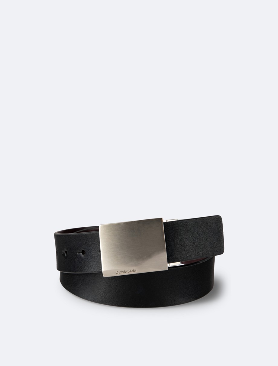 Leather Reversible Dress Belt