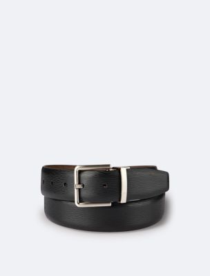 Calvin klein men's black belt online