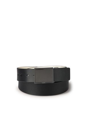 Textured Plaque Reversible Belt Calvin Klein