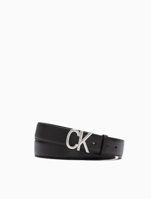 calvin klein belt with ck logo