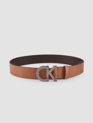 calvin klein belt with ck logo