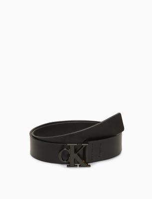 calvin klein monogram belt