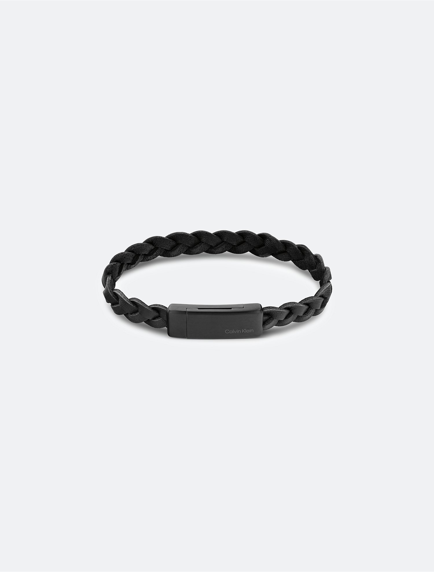 Braided Leather Wrap Bracelet | Calvin Klein