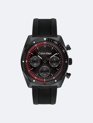 Multifunction Link Bracelet Watch, Black