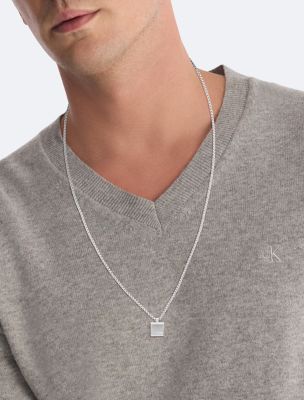 Necklace calvin clearance klein