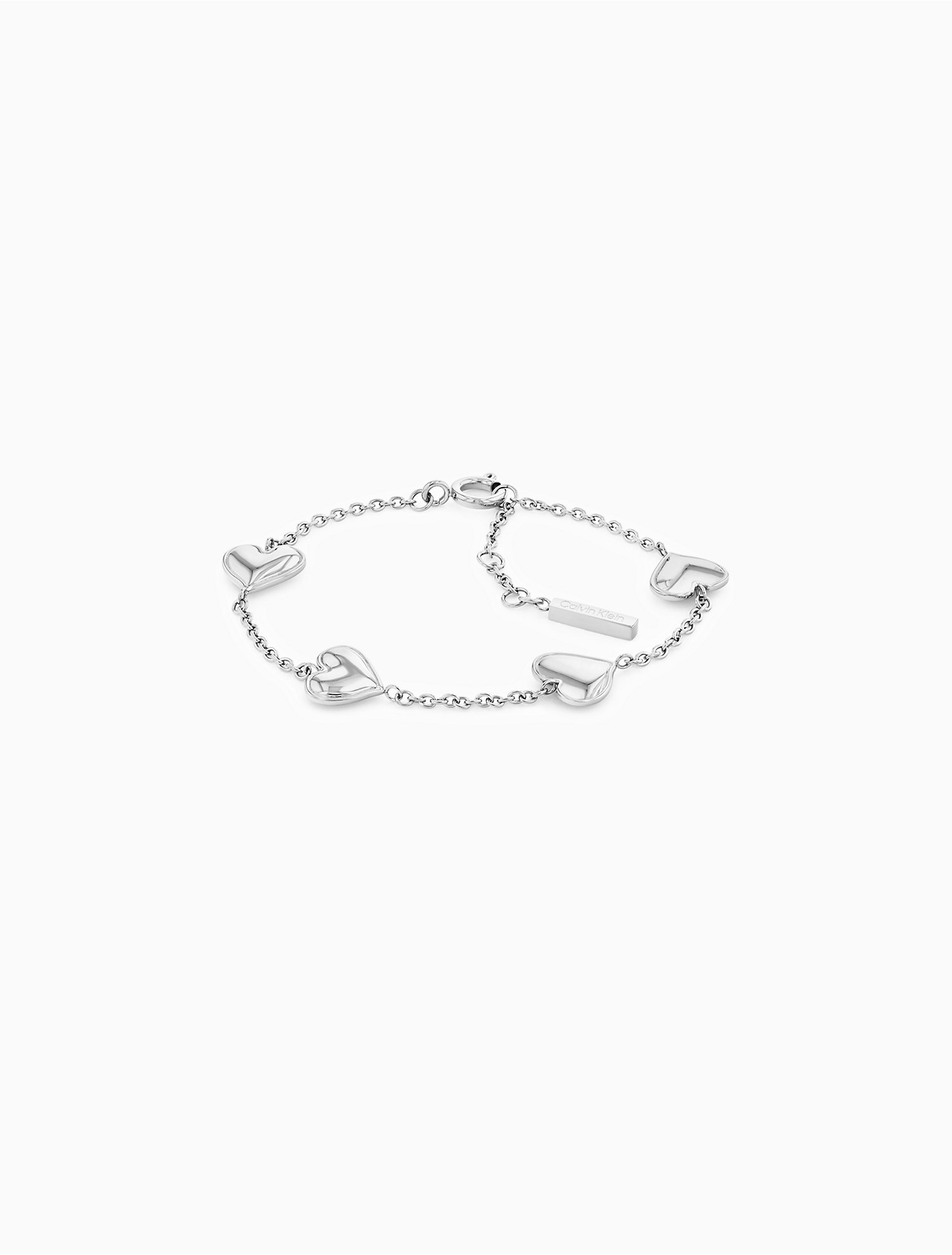 Captivate Repeating Heart Chainlink Bracelet | Calvin Klein