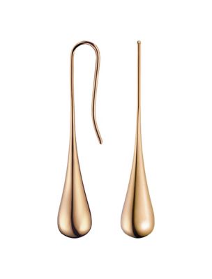 calvin klein rose gold earrings