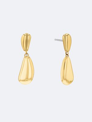 Drop Earrings, Gold