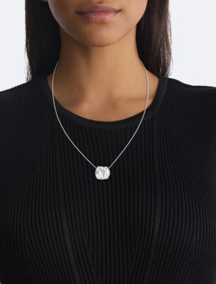 Organic Shape Pendant Necklace | Calvin Klein