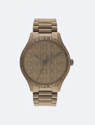 Repeating Logo Bracelet Watch Calvin Klein