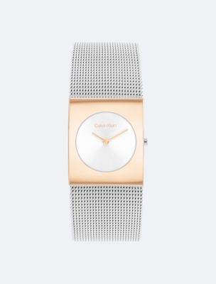 Geometric Mesh Watch Calvin Klein