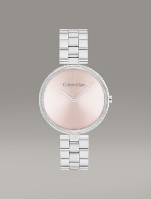 Round Calvin klein Watch, For Personal Use, Model Name/Number: CK