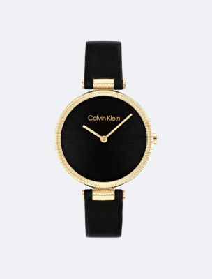 Round Calvin klein Watch, For Personal Use, Model Name/Number: CK