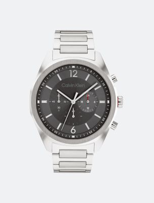 Bracelet Chronograph Watch, Grey