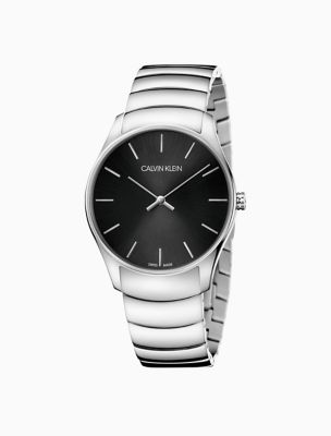 calvin klein swiss made men's watch