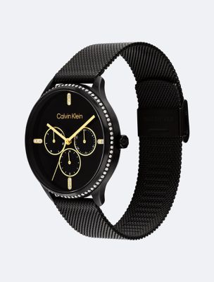 Ck black hot sale magnet watch