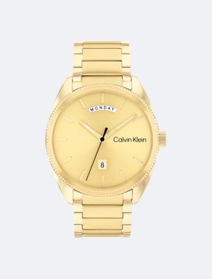 Calvin Klein 252000116 Sport Gold Tone Mens Watch – Watch Depot