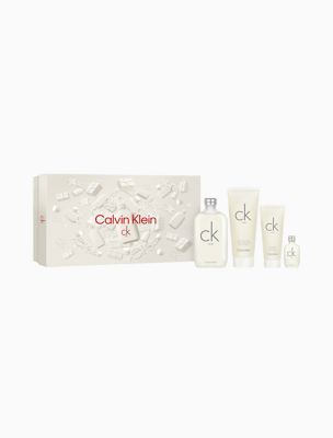 CK ONE UNISEX 4 PIECE GIFT SET - 6.7 OZ EAU DE TOILETTE SPRAY by CALVIN  KLEIN 