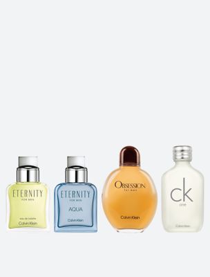 Calvin klein discount small perfume set