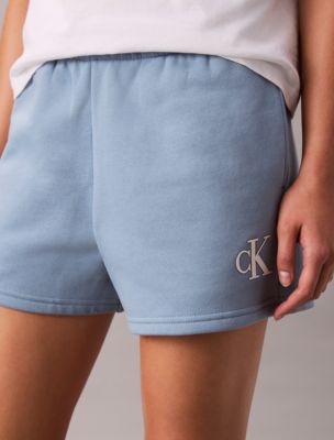 Женские шорты Calvin Klein Monogram Fleece Pull-On Shorts — фото 2