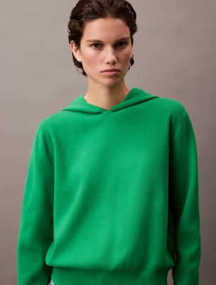 パーカー・フーディ HUECLOSET Line Button Knit Hoodie 25KERO208 SEOUL' KNIT HOODIE – F/FECTED