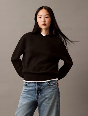 Tech Knit Hoodie, Black