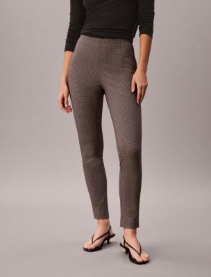 Женские брюки Calvin Klein Ponte Print Skinny Fit Pants — фото 2
