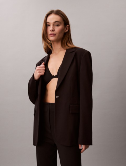 Женские пиджаки Calvin Klein Ponte Slim Blazer