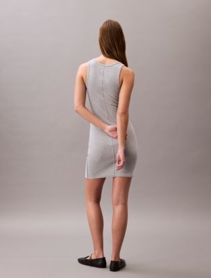 【 】Cotton Rib Logo Graphic Tank Dress 44C242G_0MB_main