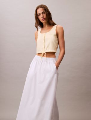 Poplin Midi Skirt | Calvin Klein