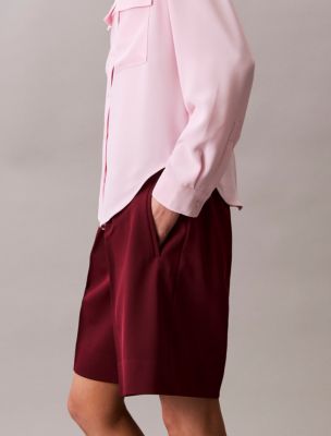 Relaxed Button-Down Utility Shirt | Calvin Klein