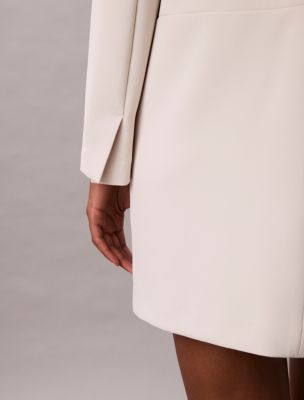 Женские платья Calvin Klein Crepe Tailored Mini Dress — фото 4