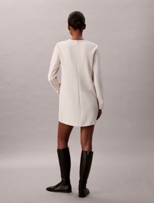 Женские платья Calvin Klein Crepe Tailored Mini Dress — фото 6