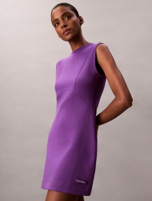 Smooth Sleeveless Mini Dress | Calvin Klein USA