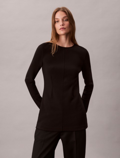Женские топы Calvin Klein Tailored Knit Slim Tunic Top