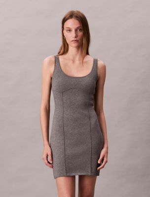 Женские платья Calvin Klein Tech Knit Slim Mini Dress — фото 2
