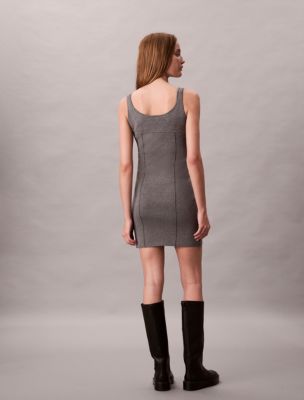 Женские платья Calvin Klein Tech Knit Slim Mini Dress — фото 4