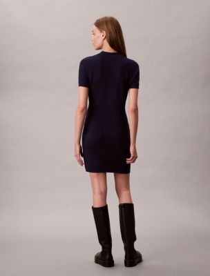 Женские платья Calvin Klein Tech Knit Polo Dress — фото 3