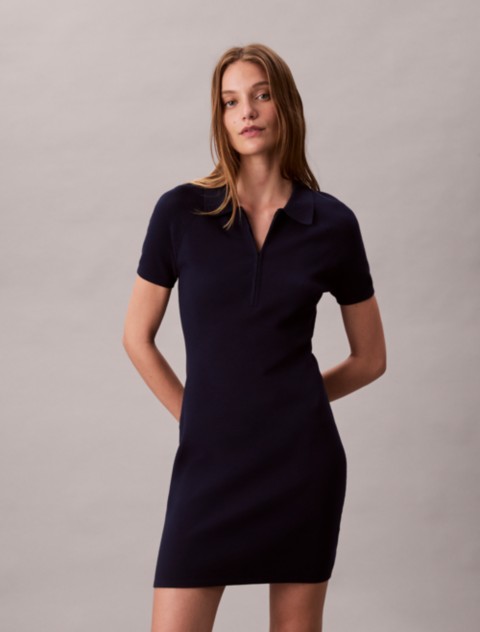 Женские платья Calvin Klein Tech Knit Polo Dress