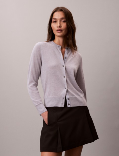 Женские кардиганы Calvin Klein Merino Wool Cardigan