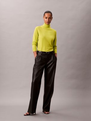 Женские свитеры Calvin Klein Merino Wool Classic Turtleneck Sweater — фото 2